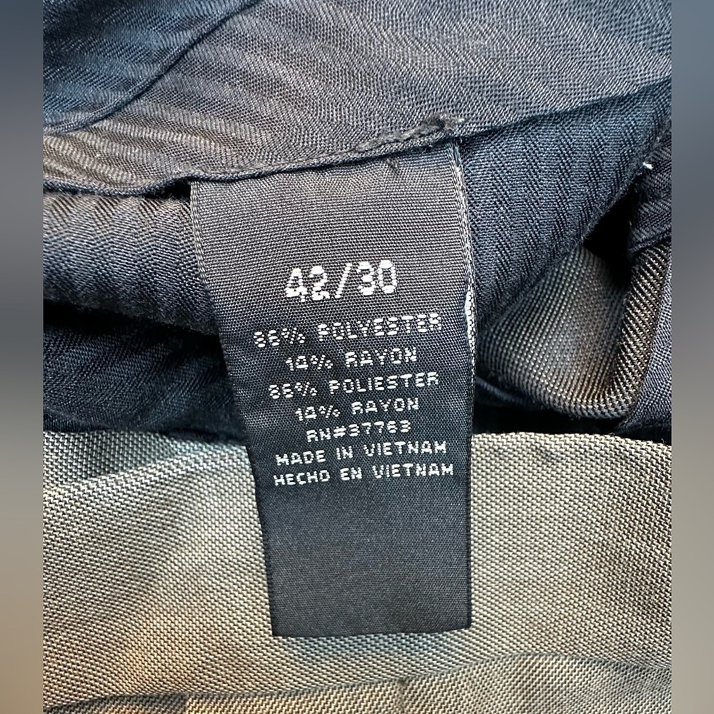 Perry Ellis brown dress pants men’s 42x30 inseam 29” - Picture 4 of 8
